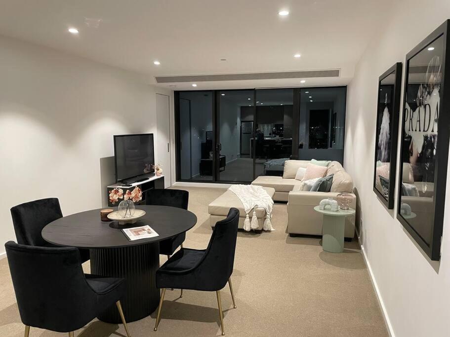 Lux 3 Bedroom Apartment In Southbank Мелбърн Екстериор снимка